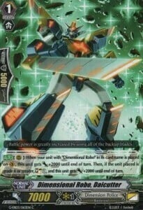 Dimensional Robo, Daicutter [G Format] Frente