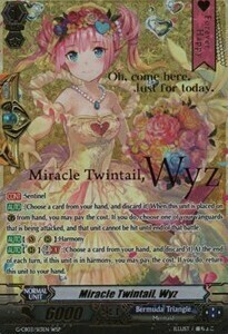 Miracle Twintail, Wyz [G Format] Card Front