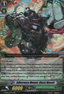 Adherence Mutant, Black Weevil [G Format] Card Front