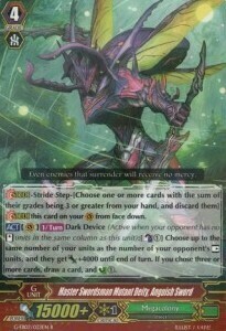 Master Swordsman Mutant Deity, Anguish Sword Card Front