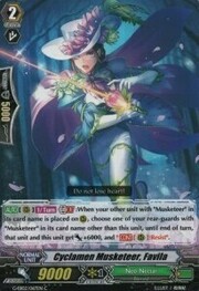 Cyclamen Musketeer, Favila [G Format]