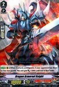 Dragon Armored Knight Card Front