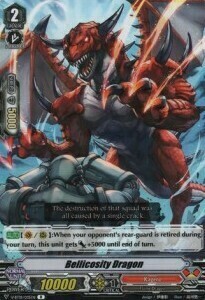 Bellicosity Dragon Card Front