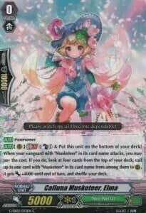 Calluna Musketeer, Elma [G Format] Card Front