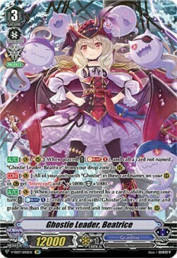 Ghostie Leader, Beatrice Card Front