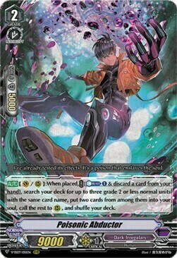 Poisonic Abductor Card Front