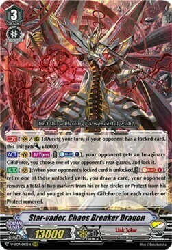 Star-vader, Chaos Breaker Dragon [V Format] Card Front