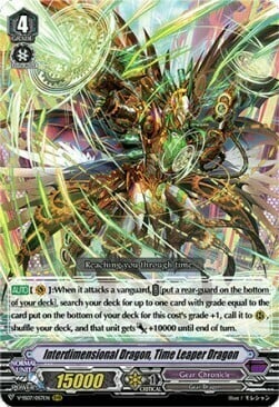 Interdimensional Dragon, Time Leaper Dragon Card Front