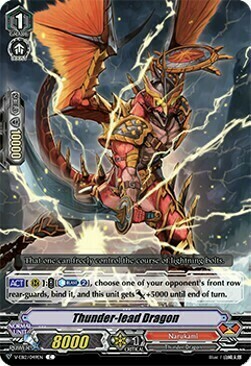 Thunder-lead Dragon [V Format] Card Front