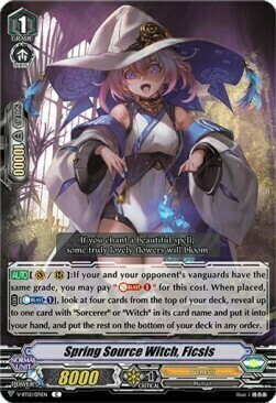 Spring Source Witch, Ficsis [V Format] Frente