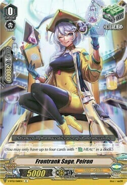 Frontrank Sage, Peiron [V Format] Card Front