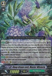 Deep Green Lord, Master Wisteria [G Format] Card Front