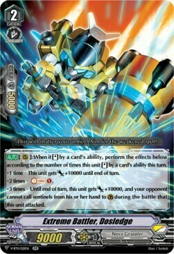 Extreme Battler, Dosledge [V Format] Card Front