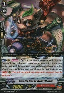 Stealth Beast, Dron Shifter Card Front