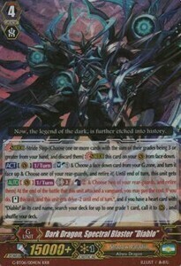 Dark Dragon, Spectral Blaster "Diablo" [G Format] Card Front