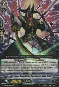 Seven Seas Master Swordsman, Slash Shade Card Front