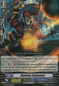 Skeleton Cannoneer [G Format] Card Front