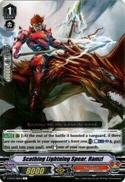 Scathing Lightning Spear, Ramzi Card Front