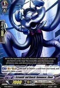 Screamin' and Dancin' Announcer, Shout [G Format] Card Front
