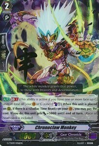 Chronoclaw Monkey [G Format] Card Front