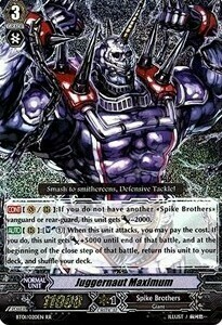Juggernaut Maximum Card Front