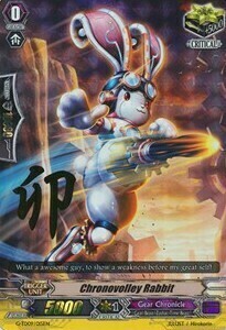 Chronovolley Rabbit Card Front