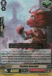 Positive Dracokid Card Front