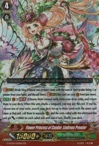 Flower Princess of Candor, Lindroos Premier [G Format] Card Front