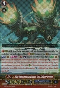 Blue Swirl Marshal Dragon, Last Twister Dragon [G Format] Frente