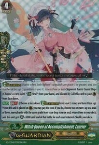 Witch Queen of Accomplishment, Laurier [G Format] Card Front