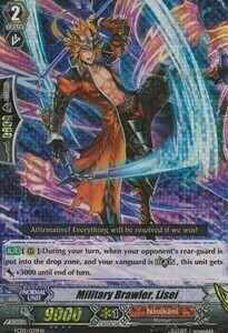 Military Brawler, Lisei [G Format] Card Front