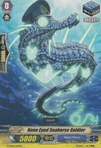 Keen Eyed Seahorse Soldier [G Format] Card Front