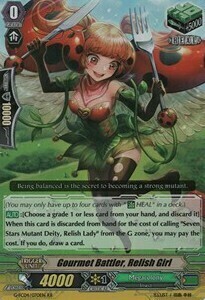 Gourmet Battler, Relish Girl [G Format] Frente