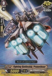 Fighting Battleship, Prometheus Card Front