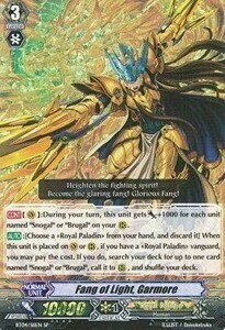 Fang of Light, Garmore Card Front