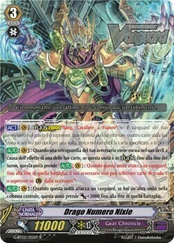 Drago Numero Nixie Card Front