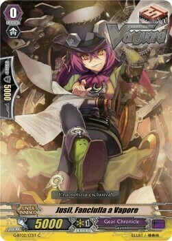 Steam Maiden, Jusil Card Front
