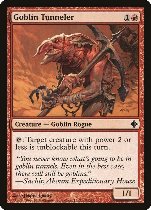 Scavatore Goblin Card Front