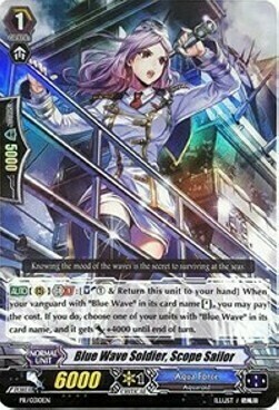 Blue Wave Soldier, Scope Sailor [G Format] Card Front