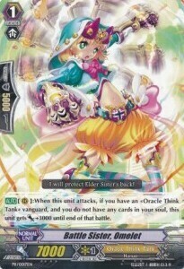 Battle Sister, Omelet [G Format] Card Front