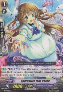 Apprentice Idol, Karen [G Format] Card Front