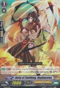 Deity of Smithing, Hephaestus [G Format] Card Front