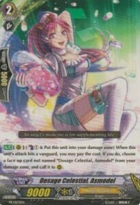 Dosage Celestial, Asmodel Card Front