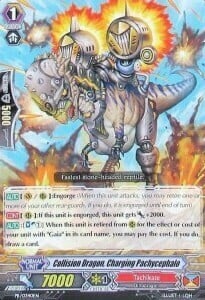 Collision Dragon, Charging Pachycephalo [G Format] Card Front