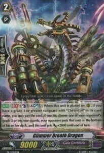 Glimmer Breath Dragon Card Front