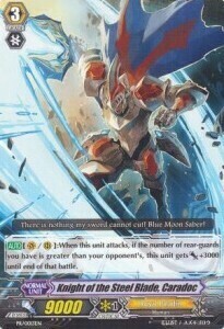 Knight of the Steel Blade, Caradoc [G Format] Card Front