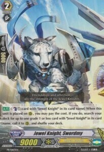 Jewel Knight, Swordmy Card Front