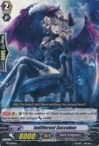 Indifferent Succubus Card Front