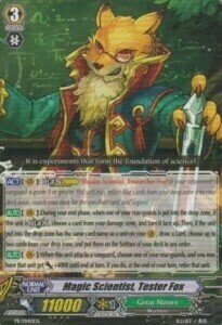 Magic Scientist, Tester Fox [G Format] Frente