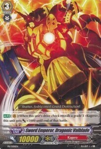 Sword Emperor, Dragonic Valblade [G Format] Card Front